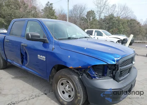 2016 Ram 1500 Tradesman из США, поврежденный, VIN 1C6RR6KG0GS340295